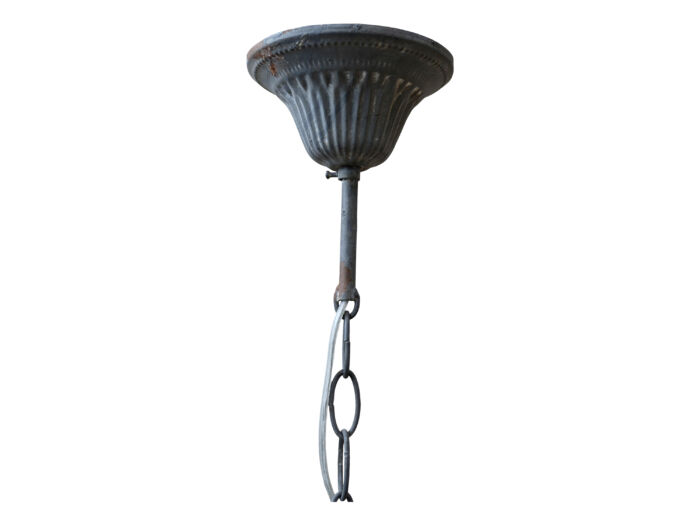 Lampadario ferro cm 31x52h - immagine 5
