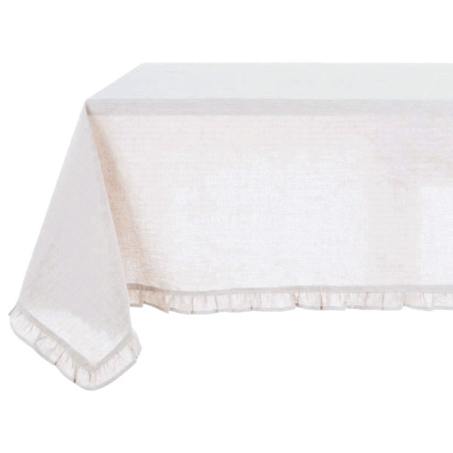 Tovaglia in cotone con Frill, Atelier Bologna, Shabby Chic