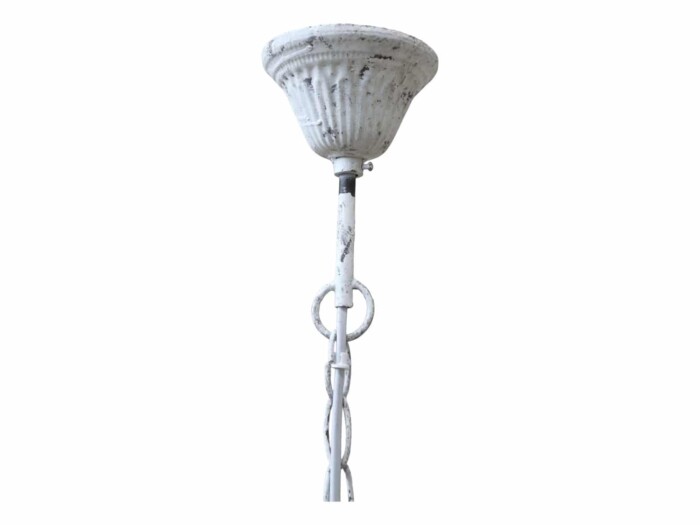 Piccolo lampadario ferro cm 14x26h - immagine 3