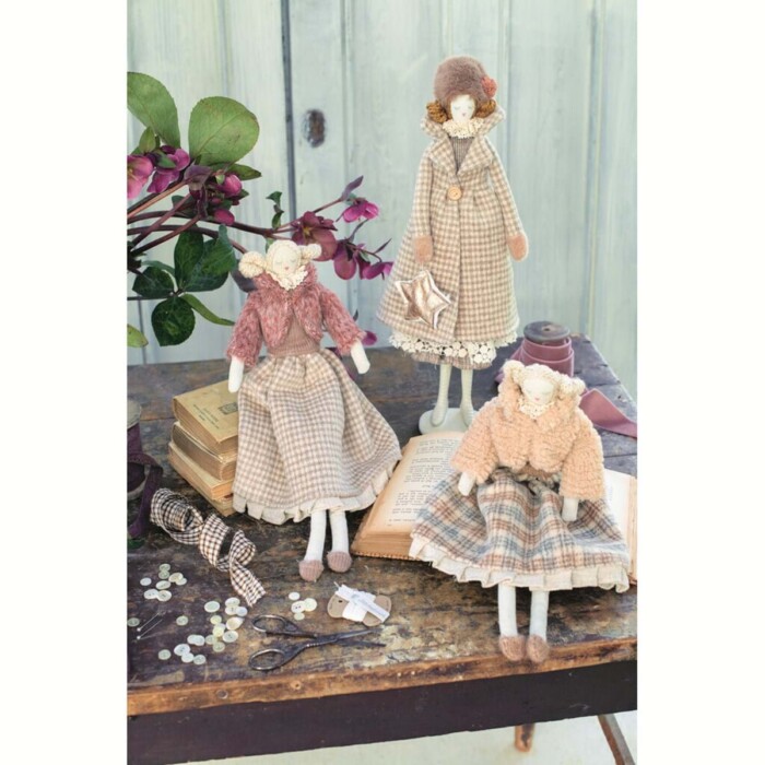 Bambolina decorativa Lady cm 41 - immagine 2