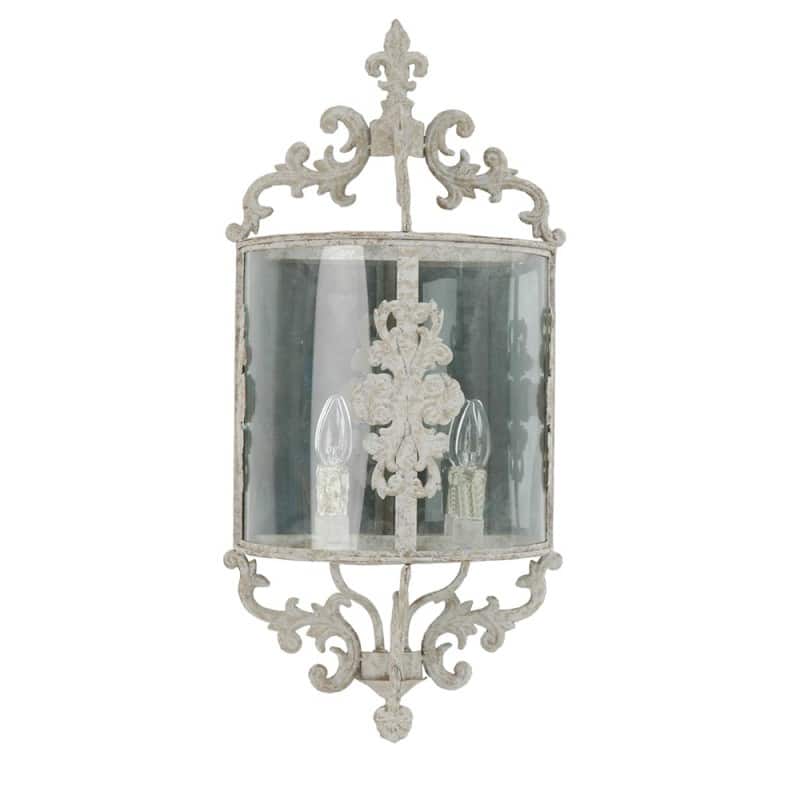 Applique 2 luci cm 33x19x72h - immagine 3