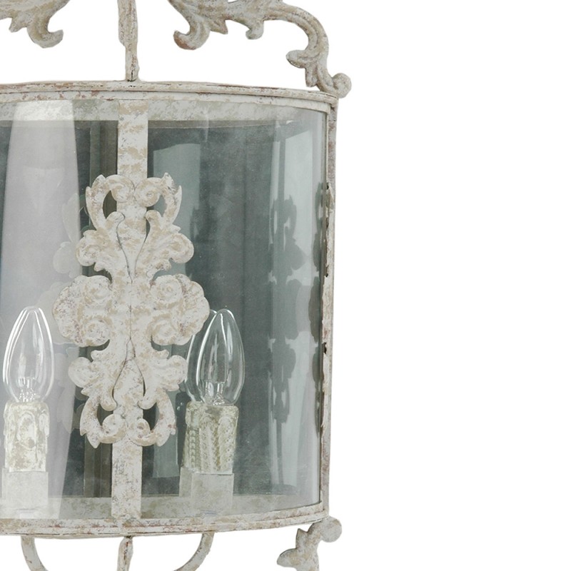 Applique 2 luci cm 33x19x72h - immagine 2