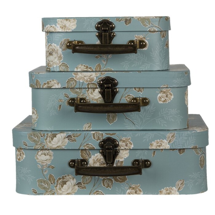 Set 3 valigette decorative - immagine 2