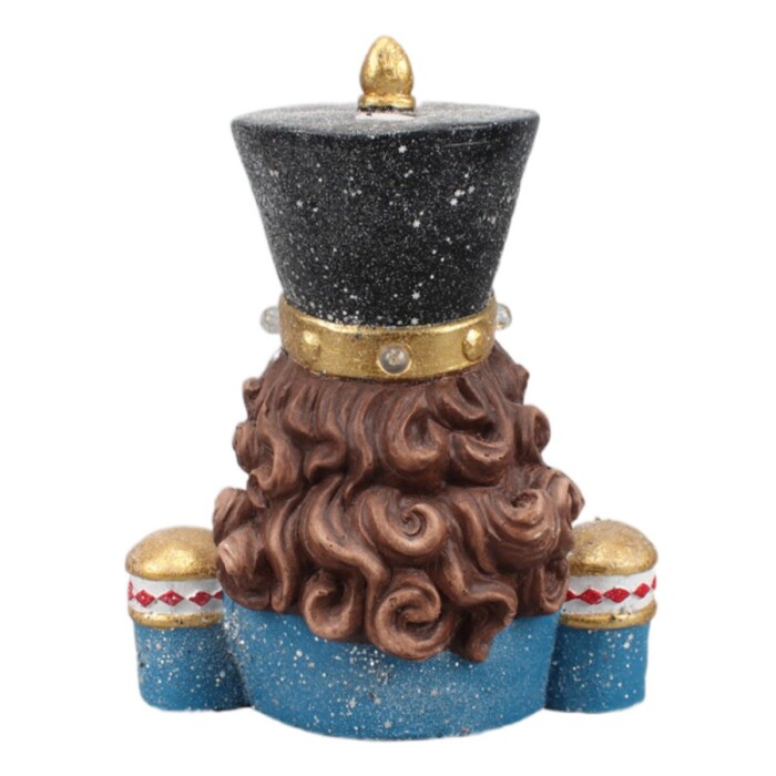 Busto Soldatino Schiaccianoci con led cm 44h - immagine 4
