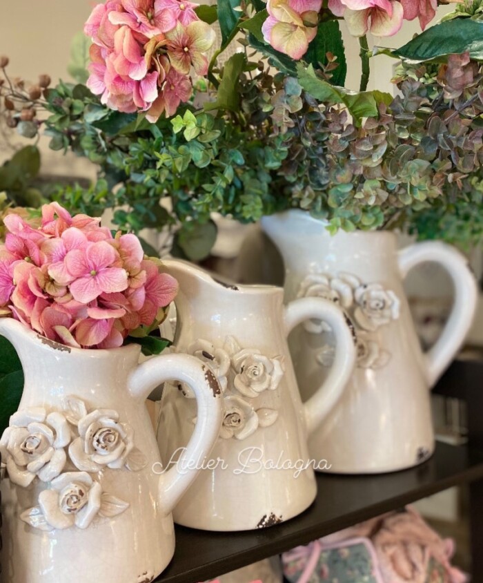 brocche nacchi atelier bologna shabby chic rose