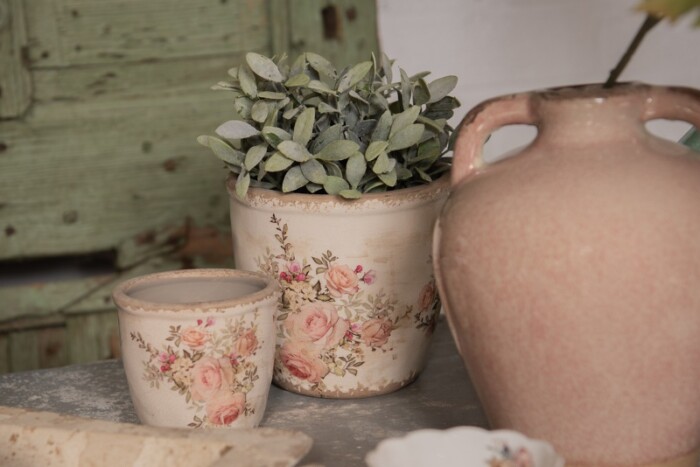vaso shabby chic clayre e eef