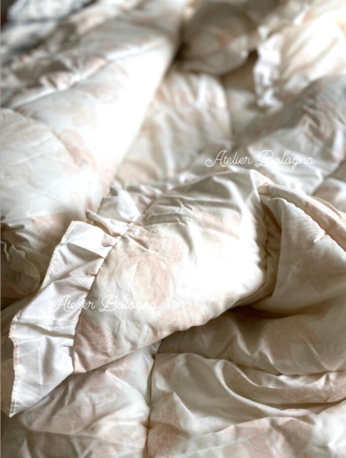 Cuscino cm 45x45 Fiori Rosa - immagine 3