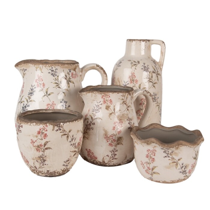 Brocca decorativa cm. 13x25h - immagine 4