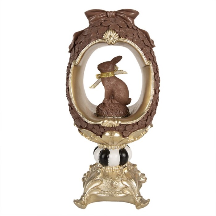 Uovo di Pasqua decorativo cm 16x14x30h - immagine 4