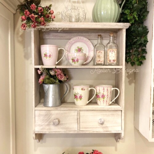 Pensile in legno nuvole di stoffa, Atelier Bologna