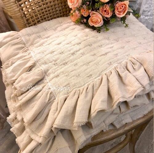 Plaid Macaron Opificio dei sogni made in Italy atelier Bologna Vintage