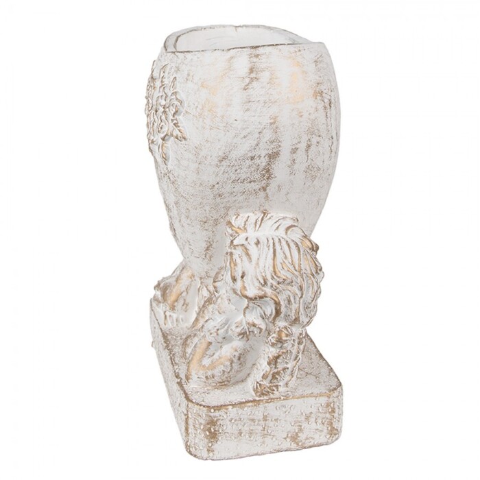 Vaso in pietra cm 23x13x25h - immagine 4