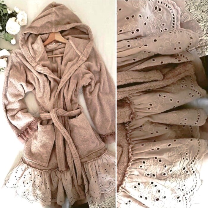 Accappatoio Madeleine, Atelier Bologna, Opificio dei Sogni, Made in Italy