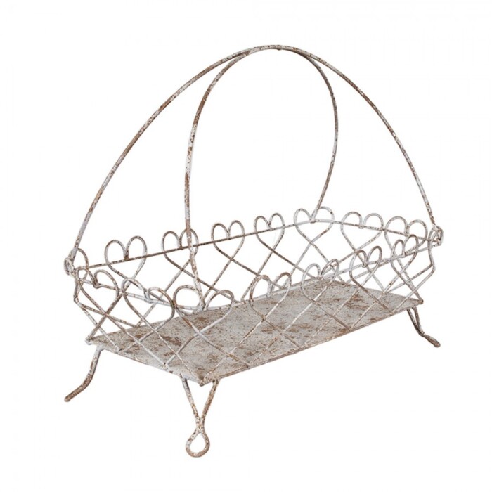 Vassoio portaoggetti rialzato cm 50x24x41h - immagine 2