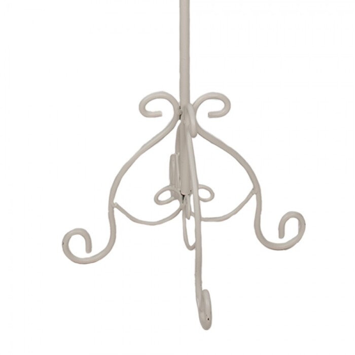 Porta asciugamani bianco cm 40x24x95h - immagine 2