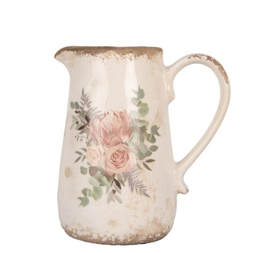 vaso decorato, clayre e eef, Atelier Bologna, Shabby Chic