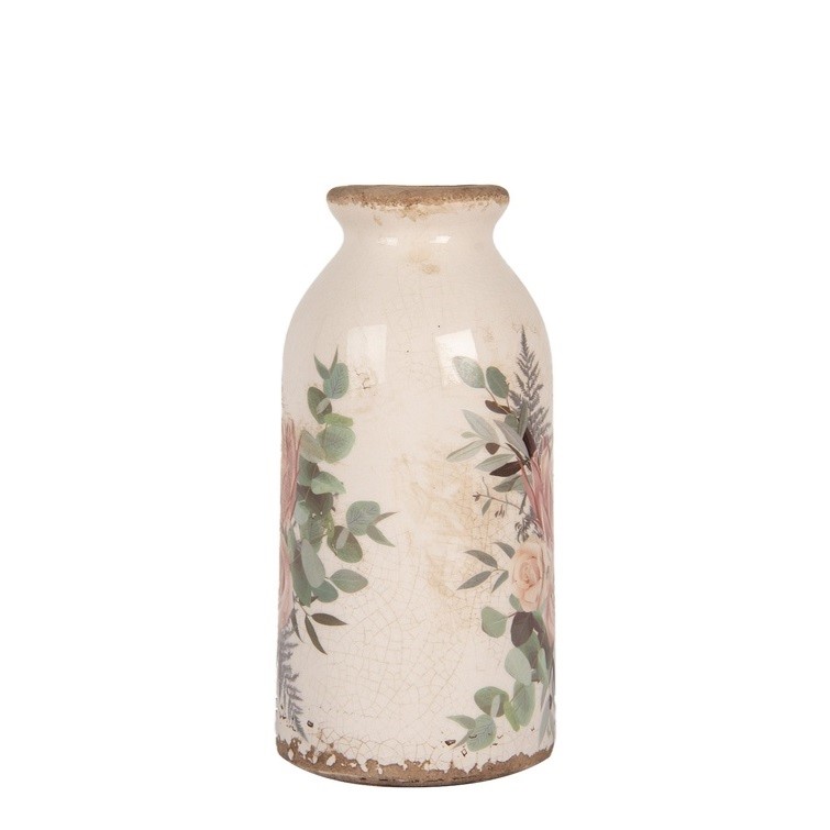 Vaso decorato cm 8x16h - immagine 2