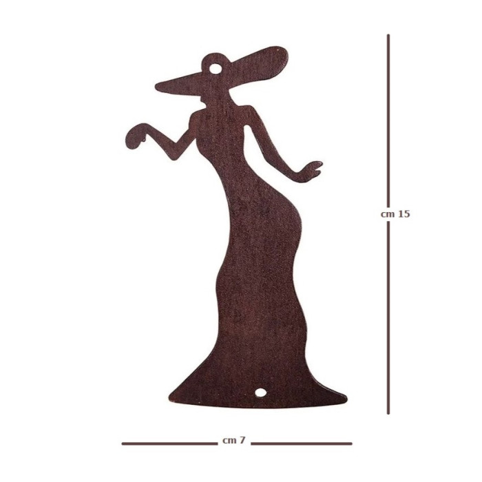 targa in ferro madame e Monsieur