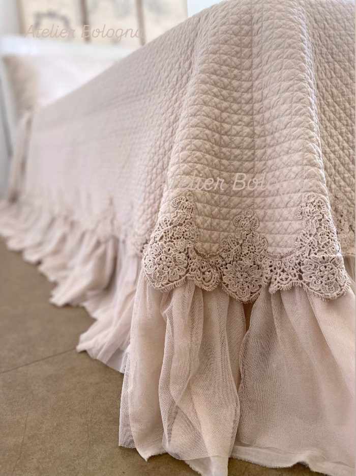 Copriletto Etoile, Atelier Bologna, Made in Italy, Opificio dei Sogni