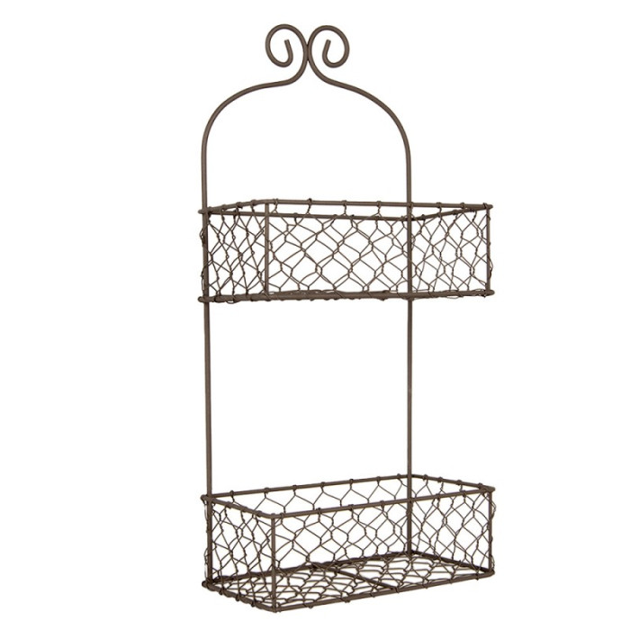 Etagere in ferro due piani, Clayre e eef, Atelier Bologna