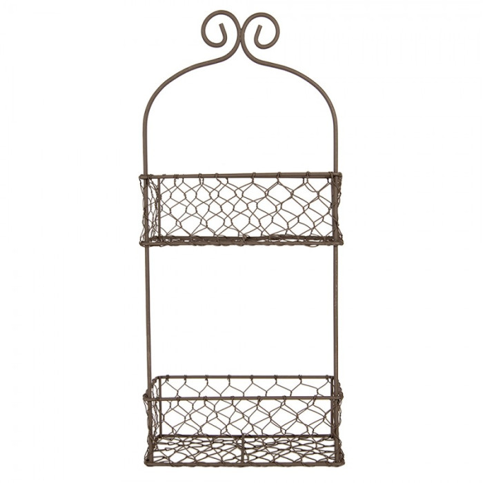 Etagere in ferro due piani, Clayre e eef, Atelier Bologna