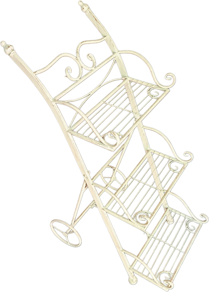 scaletta portapiante Atelier Bologna, shaby chic