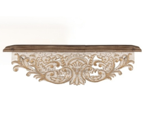 Mensola in legno, Clayre e eef, Atelier Bologna, Shabby Ch