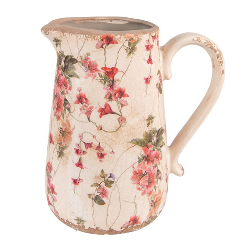 vaso decorato, clayre e eef, Atelier Bologna, Shabby Chic