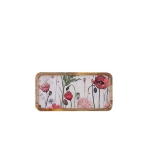 Vassoio coquelicot, Blanc Mariclo, Atelier Bologna