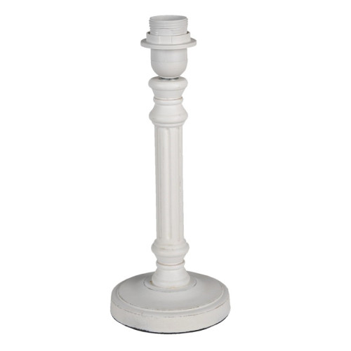 Base lampada, Blanc Mariclò, Atelier Bologna, Shabby Chic