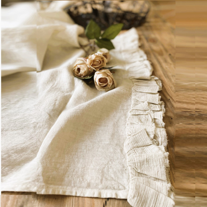 Runner made in italy, Atelier Bologna, Opificio dei Sogni, Shabby Chic