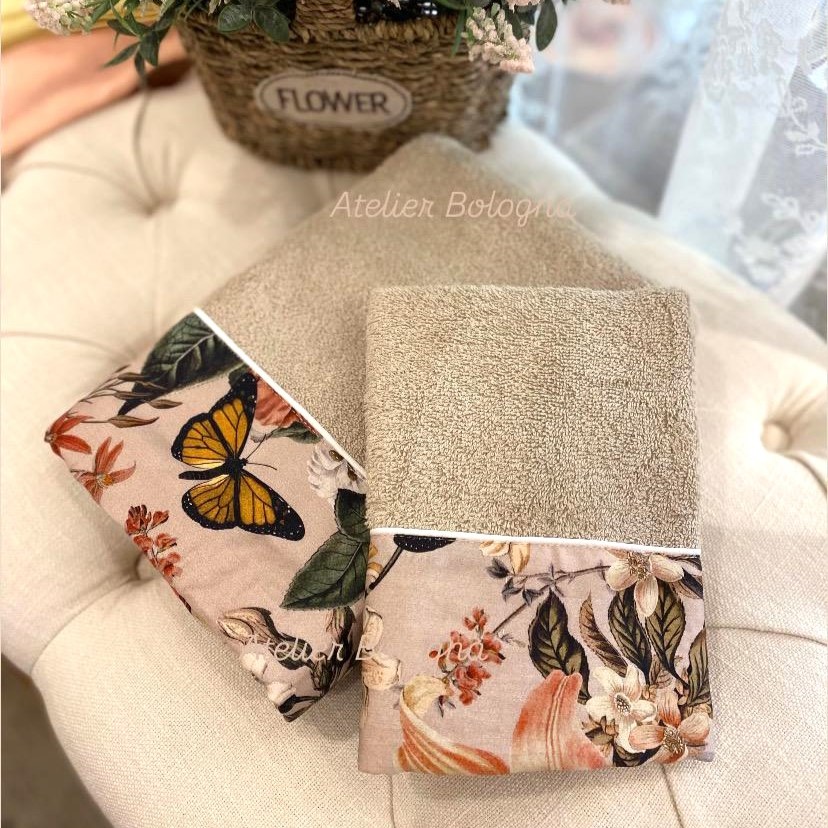 Set spugne Atelier Bologna, Blanc Mariclò, Opificio dei Sogni, Clayre & Eef. Shabby Chic, Contemporaneo