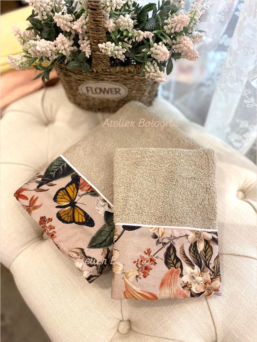 Set spugne Atelier Bologna, Blanc Mariclò, Opificio dei Sogni, Clayre & Eef. Shabby Chic, Contemporaneo