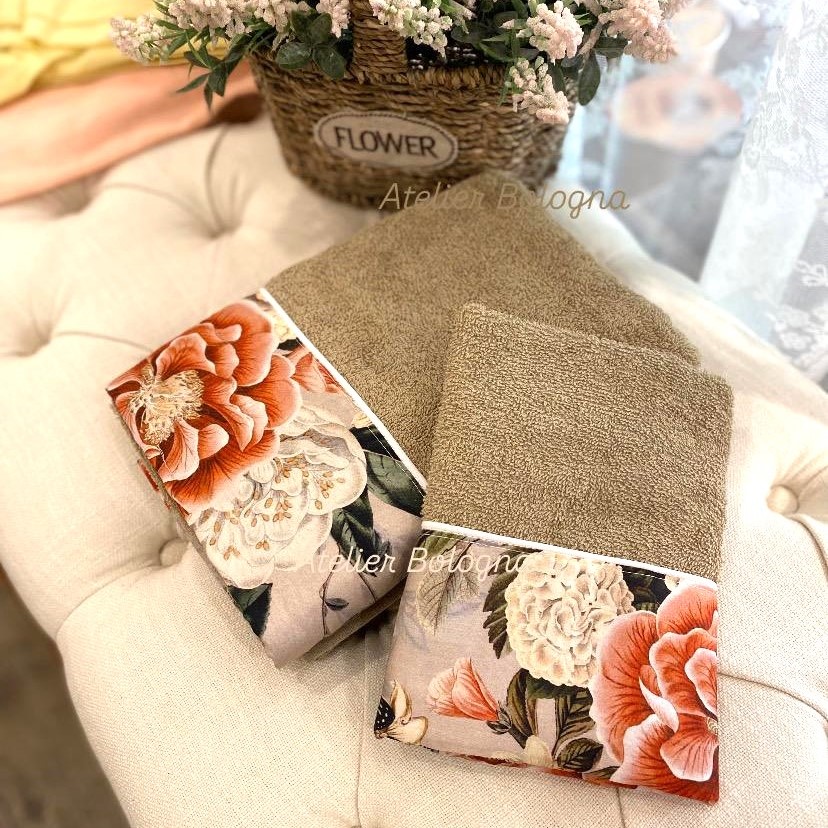 Set spugne Atelier Bologna, Blanc Mariclò, Opificio dei Sogni, Clayre & Eef. Shabby Chic, Contemporaneo