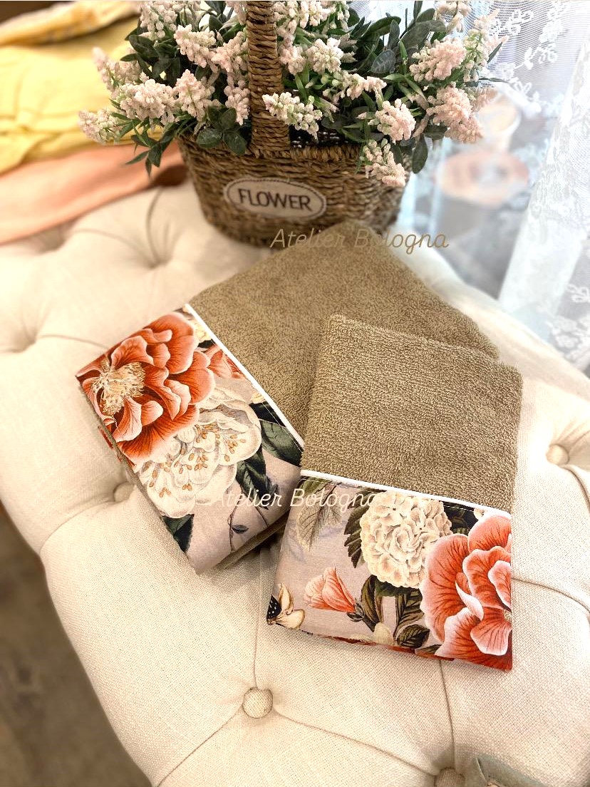 Set spugne Atelier Bologna, Blanc Mariclò, Opificio dei Sogni, Clayre & Eef. Shabby Chic, Contemporaneo