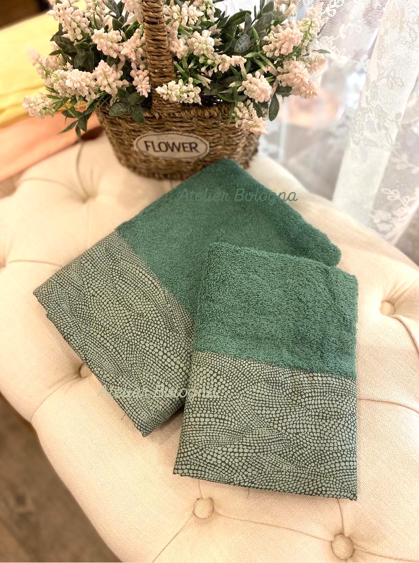 Set spugne Atelier Bologna, Blanc Mariclò, Opificio dei Sogni, Clayre & Eef. Shabby Chic, Contemporaneo