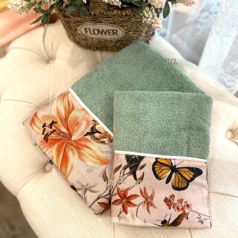 Set spugne Atelier Bologna, Blanc Mariclò, Opificio dei Sogni, Clayre & Eef. Shabby Chic, Contemporaneo