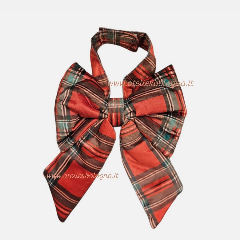 Fiocco in tartan
