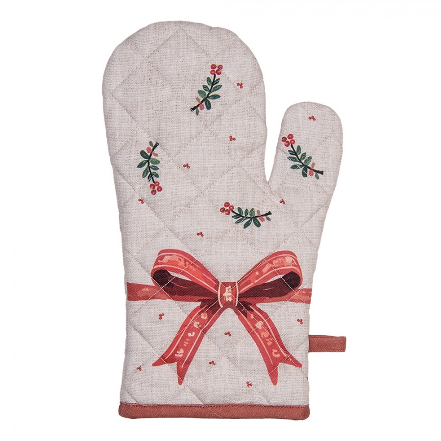 Guanto cucina Albero di Natale cm 18x30 - immagine 2