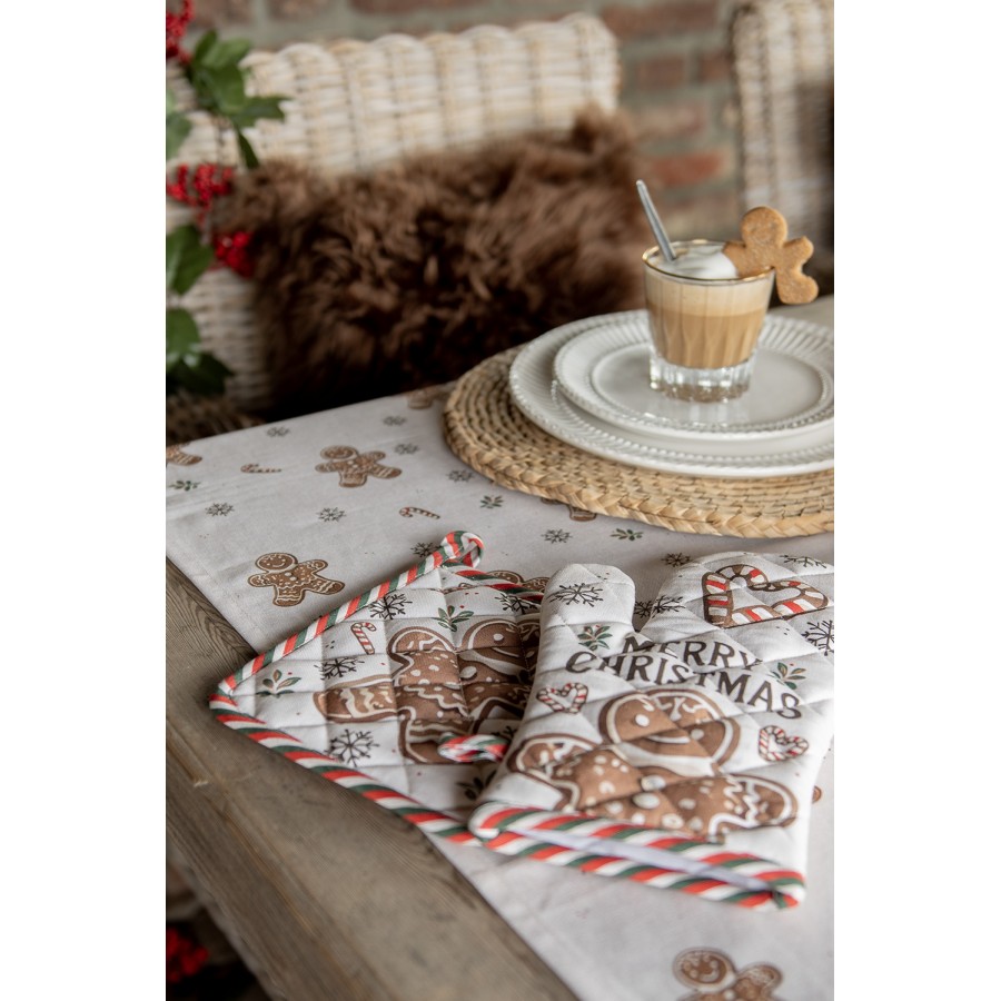 Guanto cucina Omino Pan di zenzero cm 18x30 - immagine 3