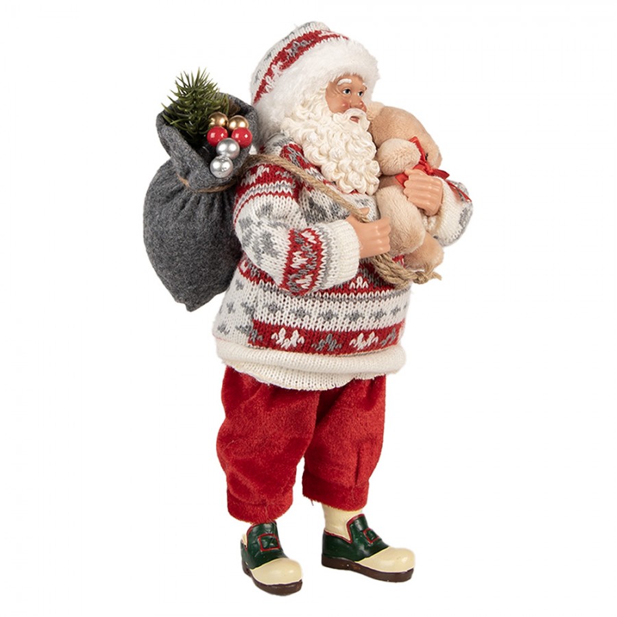 Babbo Natale maglione e orsetto - immagine 2