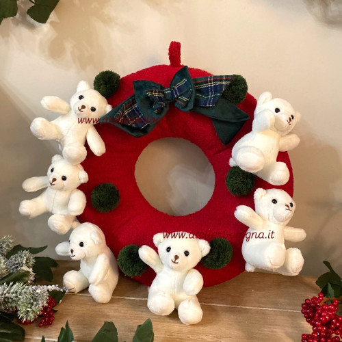 Cuscino decorativo natalizio , L'atelier 17, Atelier Bologna