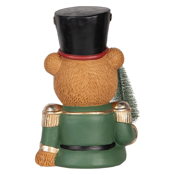 Statuina Orso Schiaccianoci cm 25x25x38h - immagine 3