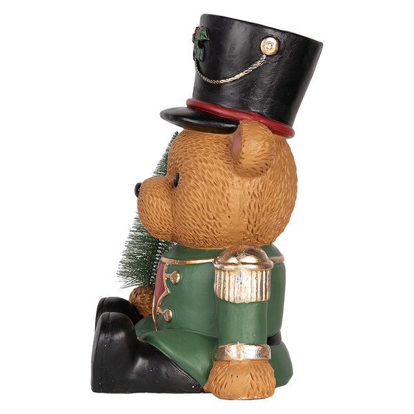 Statuina Orso Schiaccianoci cm 25x25x38h - immagine 4