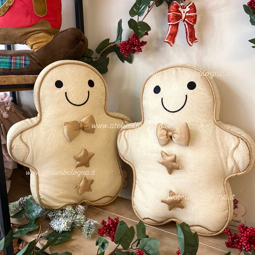 Cuscino decorativo natalizio , L'atelier 17, Atelier Bologna
