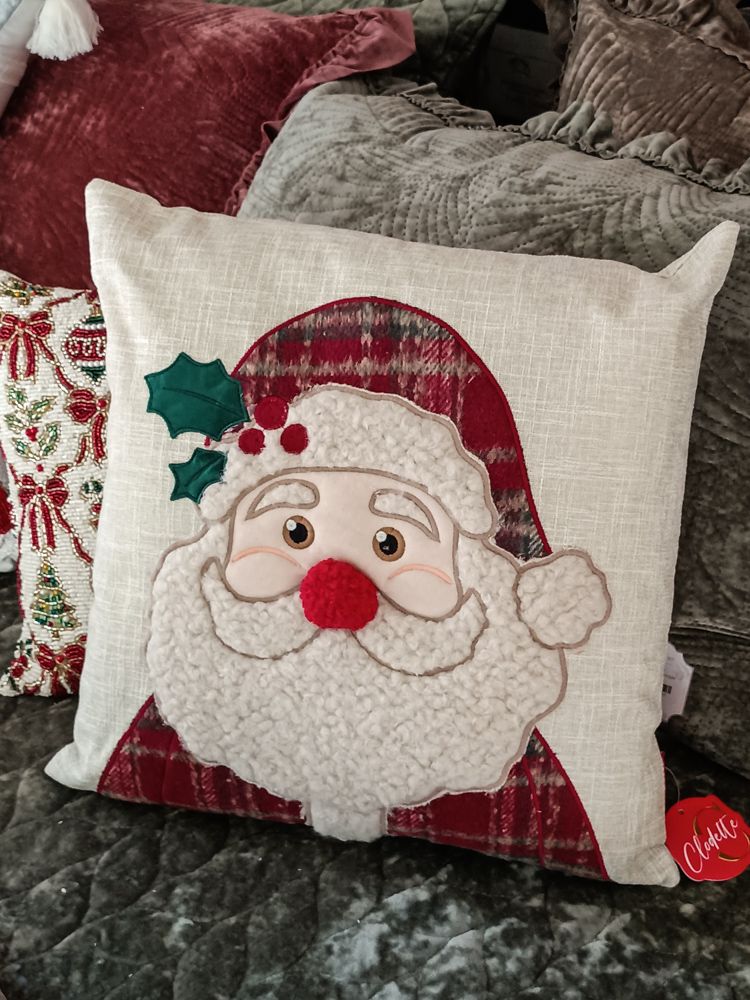 Cuscino Babbo Natale cm 42x42 - immagine 3