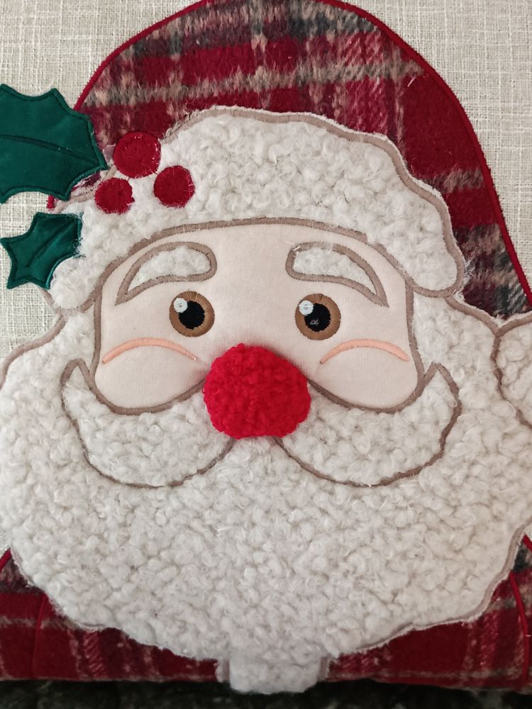 Cuscino Babbo Natale cm 42x42 - immagine 4