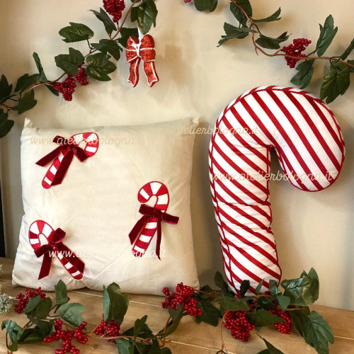 Cuscino decorativo natalizio , L'atelier 17, Atelier Bologna