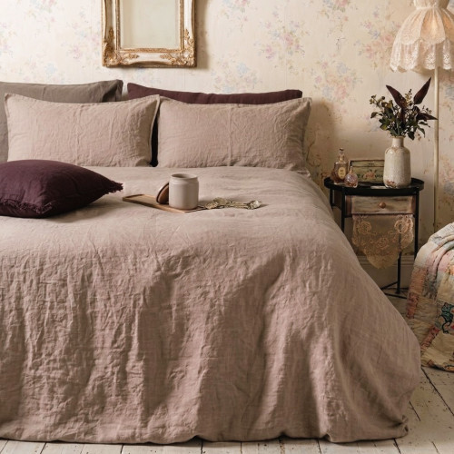 Parure copripiumino, Duvet, Boreale Cotone e Lino, Atelier Bologna, Opificio dei Sogni, Made in Italy, Blanc Mariclò, Feelum Home Linen, Italy, Luxury