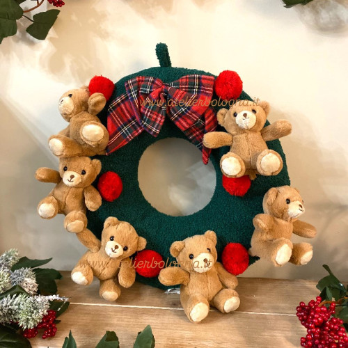 Cuscino decorativo natalizio , L'atelier 17, Atelier Bologna